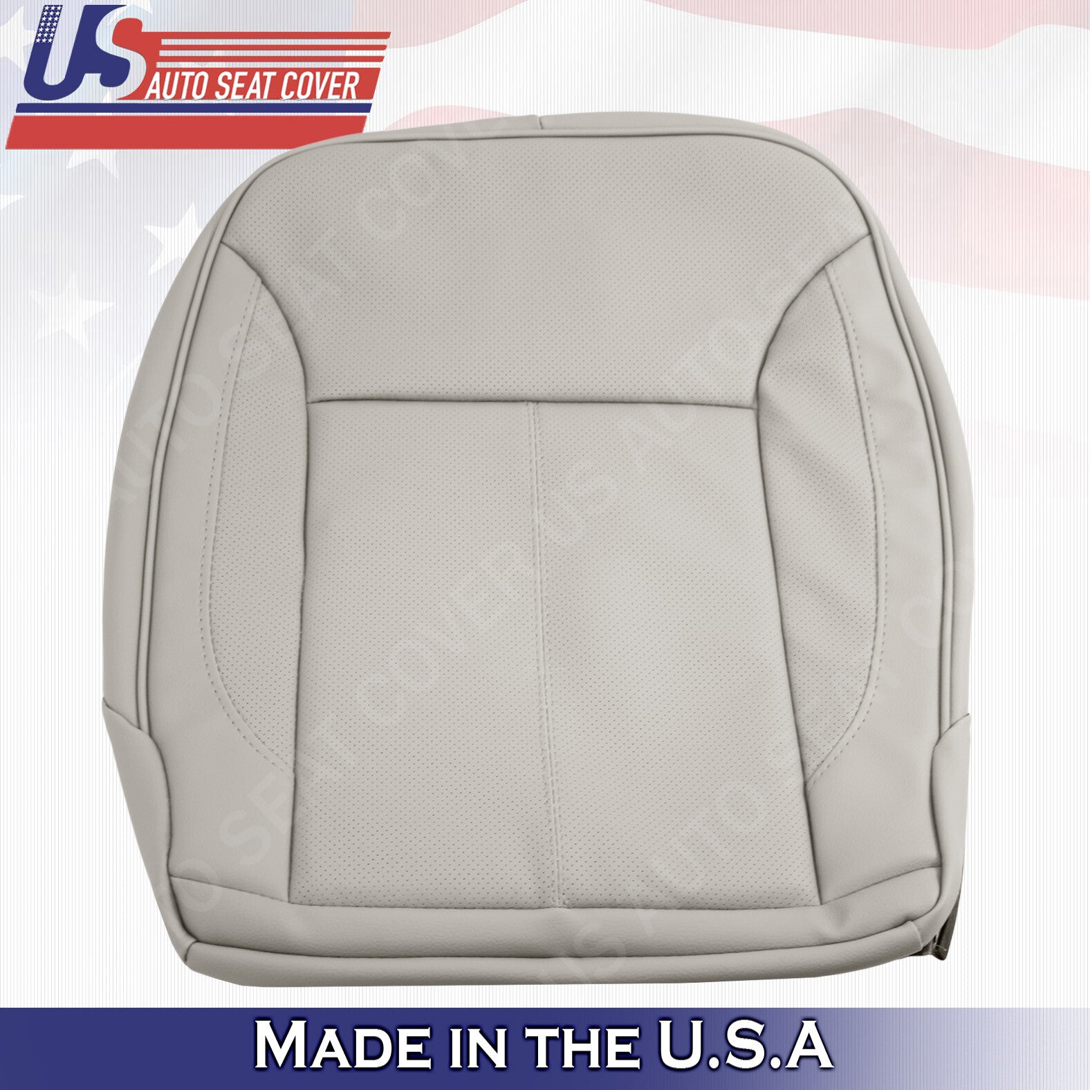 Mercedes Benz 2007-2012 For GL350 450 Base Front Bottoms Perf. Leather Gray