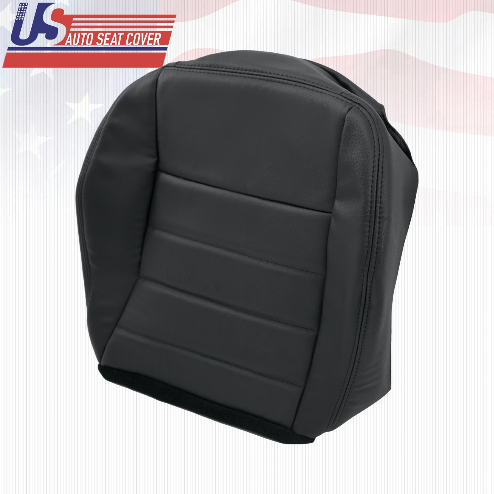 2010 For Dodge Charger SXT Driver Bottom Replacement Leather Cover Dark Gray