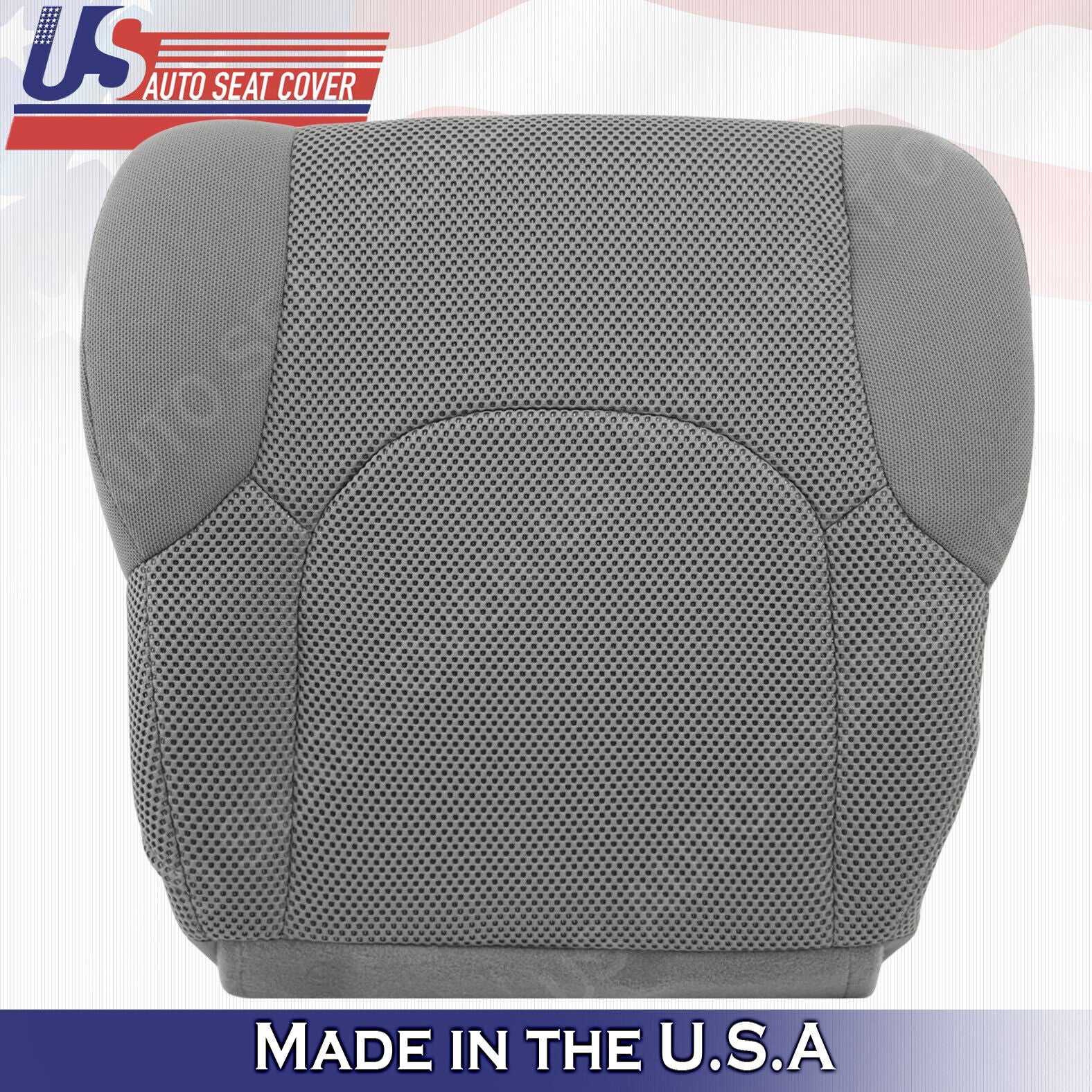 For Front Driver or Passenger Lower Seat covers Gray Cloth Fits Nissan Frontier