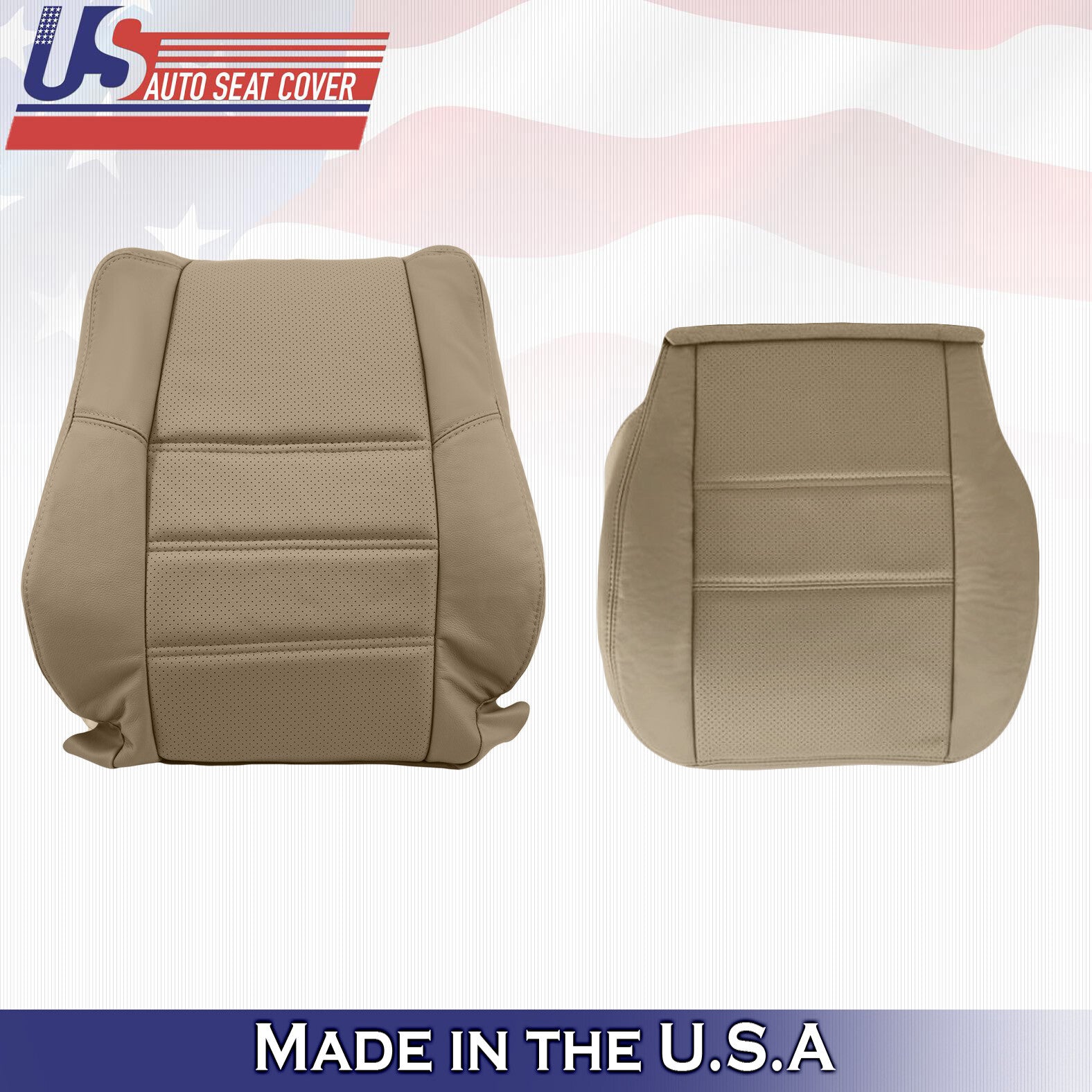 Upper Top Perforated Leather Seat Cover For Nissan Pathfinder 2001 to 2004
