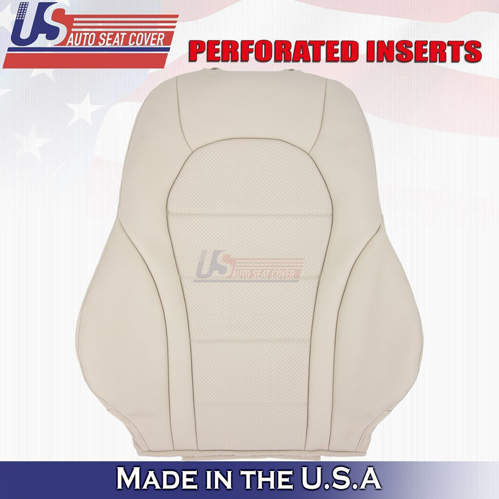 2016 to 2021 Fits Mercedes Benz GLC250 Driver Top Perforated Leather Cover Tan