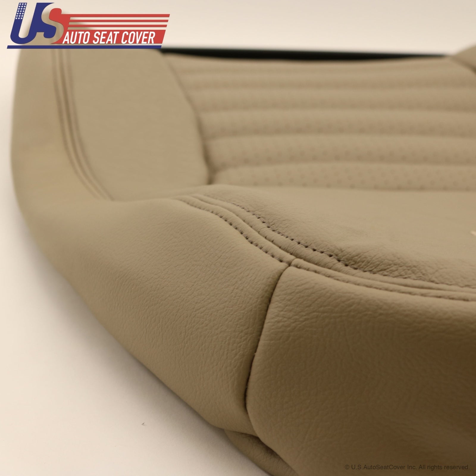 1999 2000 2001 2002 2003 04 Ford Mustang GT Driver Top Lean Back Seat Cover TAN