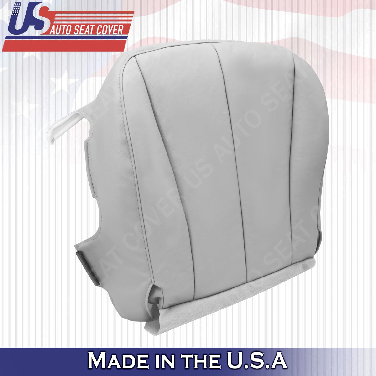 2007 - 2011 For Toyota Camry Driver Passenger Bottom Leatherette Seat Cover Gray