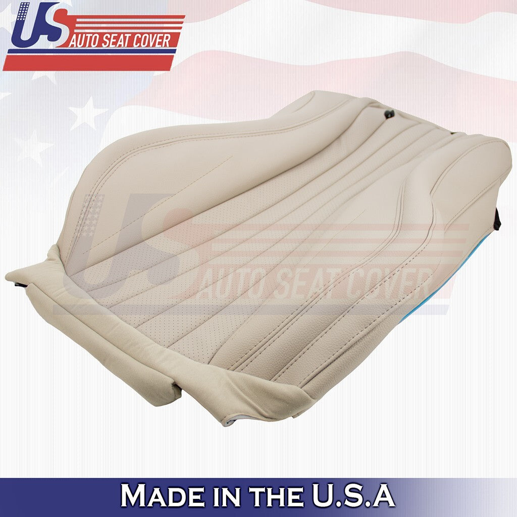 2017 to 2020 Fits Mercedes Benz E350 Passenger Top Synth Leather Cover Tan