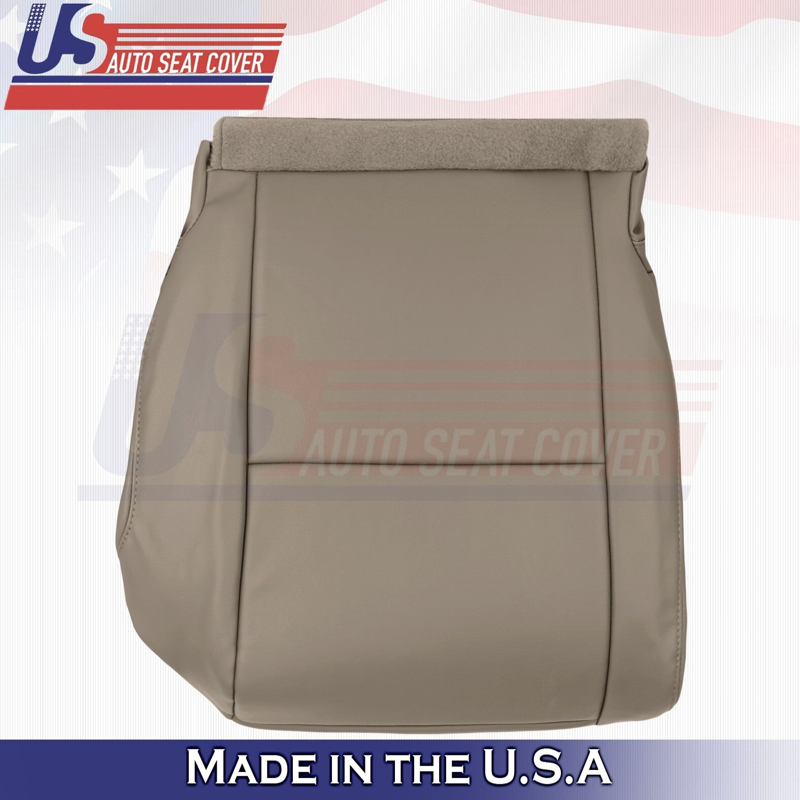 2007-2010 FITS Toyota Tundra Rear Driver &Passenger Bottoms Leather Cover Tan