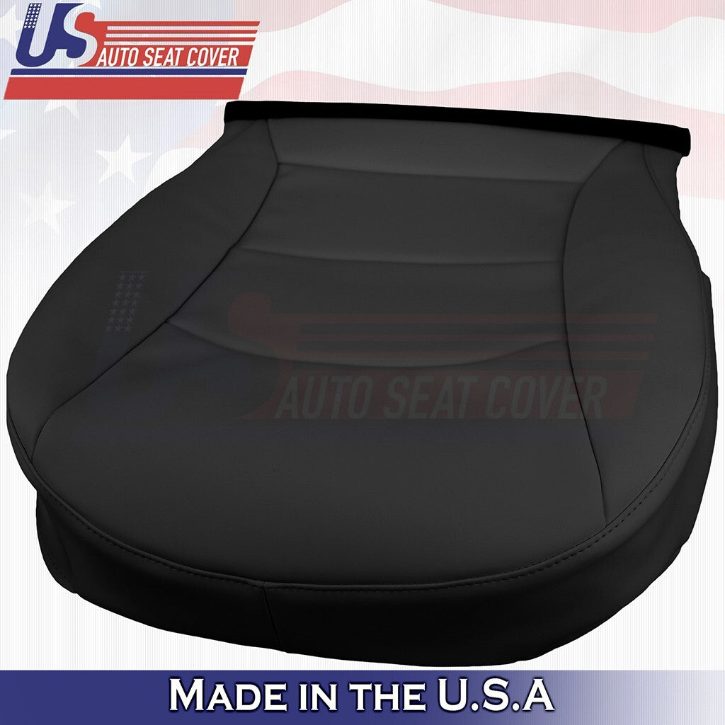 2020 to 2024 Fits Tesla Model Y Driver & Passenger Bottom Vinyl Cover Black
