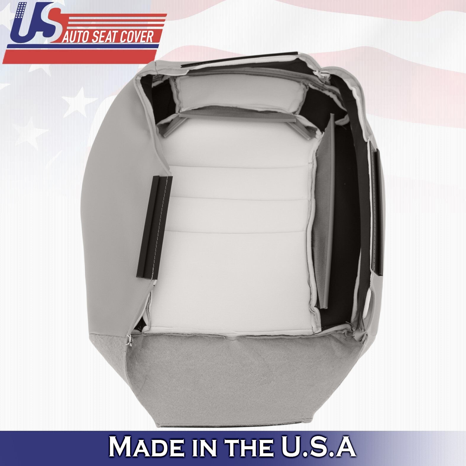 2002 -2004 Fits Jeep Liberty Front Set Bottoms &Tops Leather Seat Covers Taupe