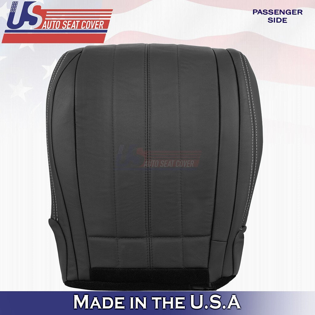 2012 2013 2014 For Infiniti FX35 FX50 PASSENGER Bottom Leather Seat Cover Black
