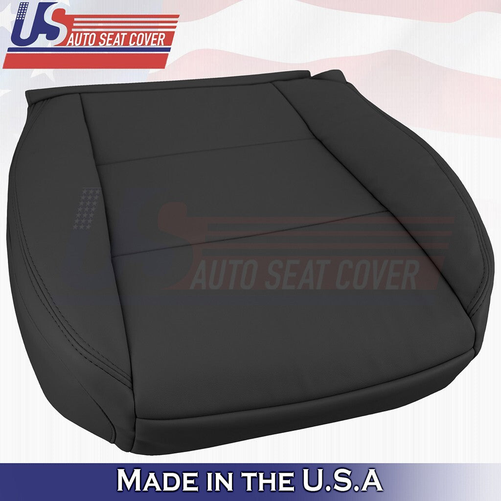 2013 to 2018 Fits Toyota Avalon XLE Front Set Tops &Bottoms Leather Cover Black