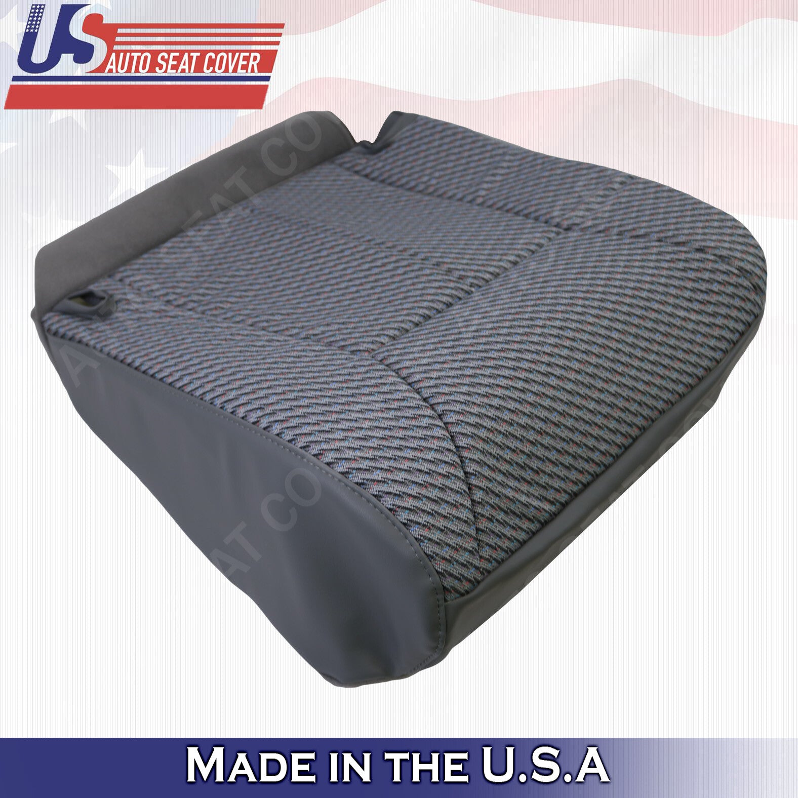 1999-2002 Fits Dodge Ram 1500 3500 WK TRUCK Driver Base Cloth Cover Dark Gray