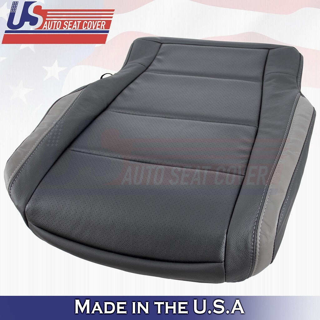 2019 2020 Fits Ford F150 Raptor Driver Bottom Perforated Leather Cover Black