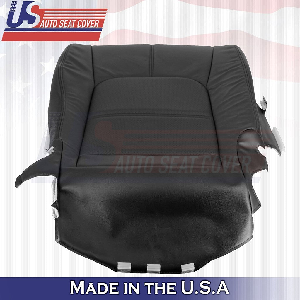 2011 to 2014 Fits Nissan Murano Passenger Bottom Leather Seat Cover Black