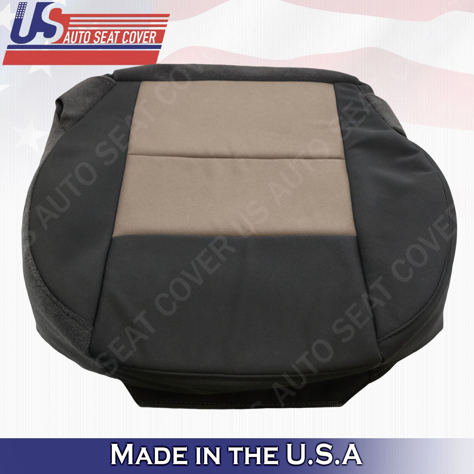 2003 2004 2005 2006 Ford Ranger Driver Bottom Cloth Cover 2-tone Black & Tan