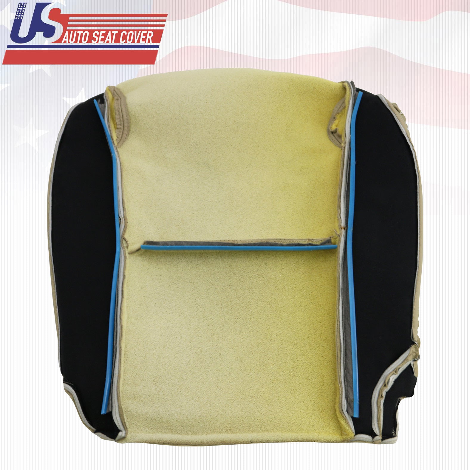 Fits 2006 Lexus GS 300 AWD Left Bottom Leather Perforated Seat Cover in Tan
