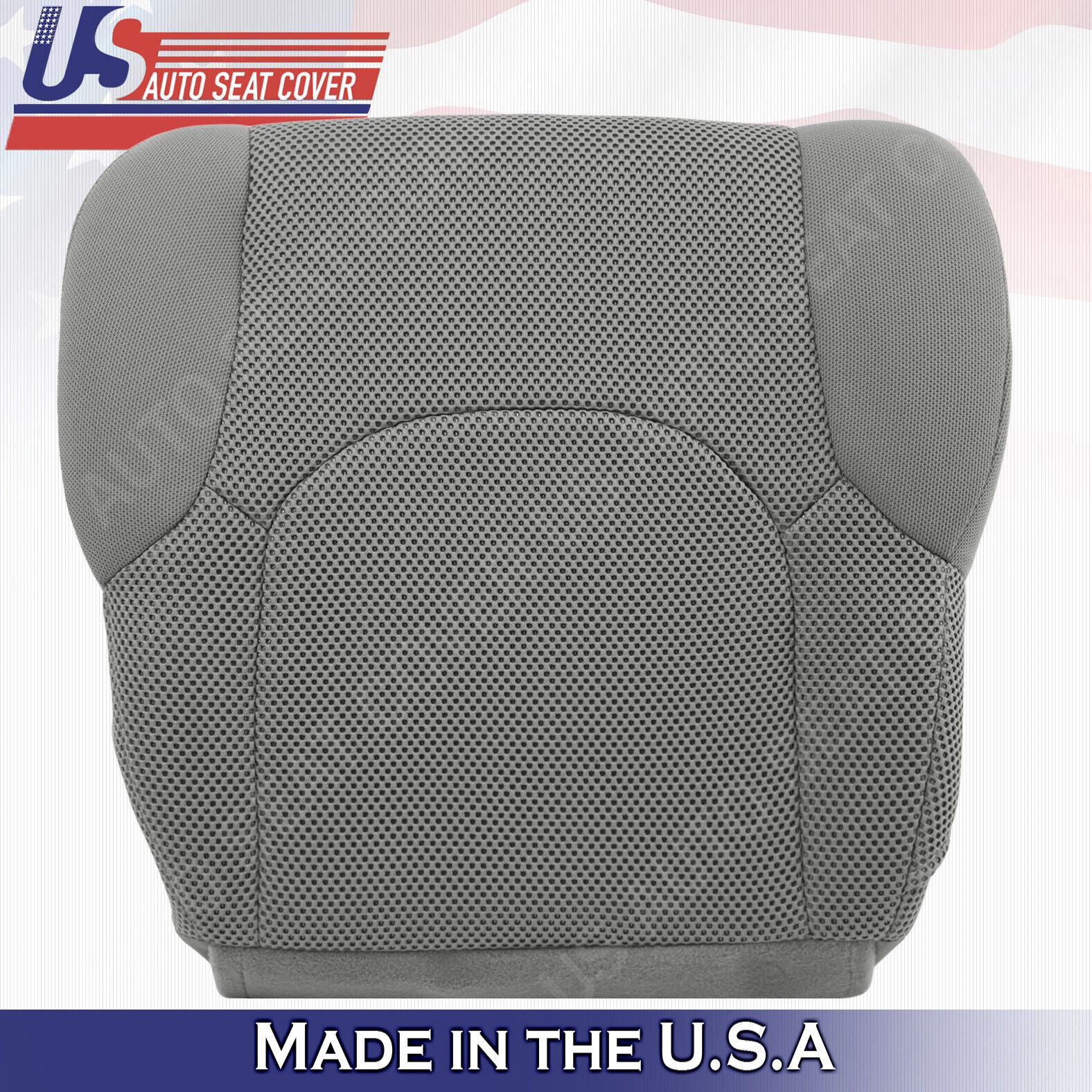 For Front Driver or Passenger Lower Seat covers Gray Cloth Fits Nissan Frontier