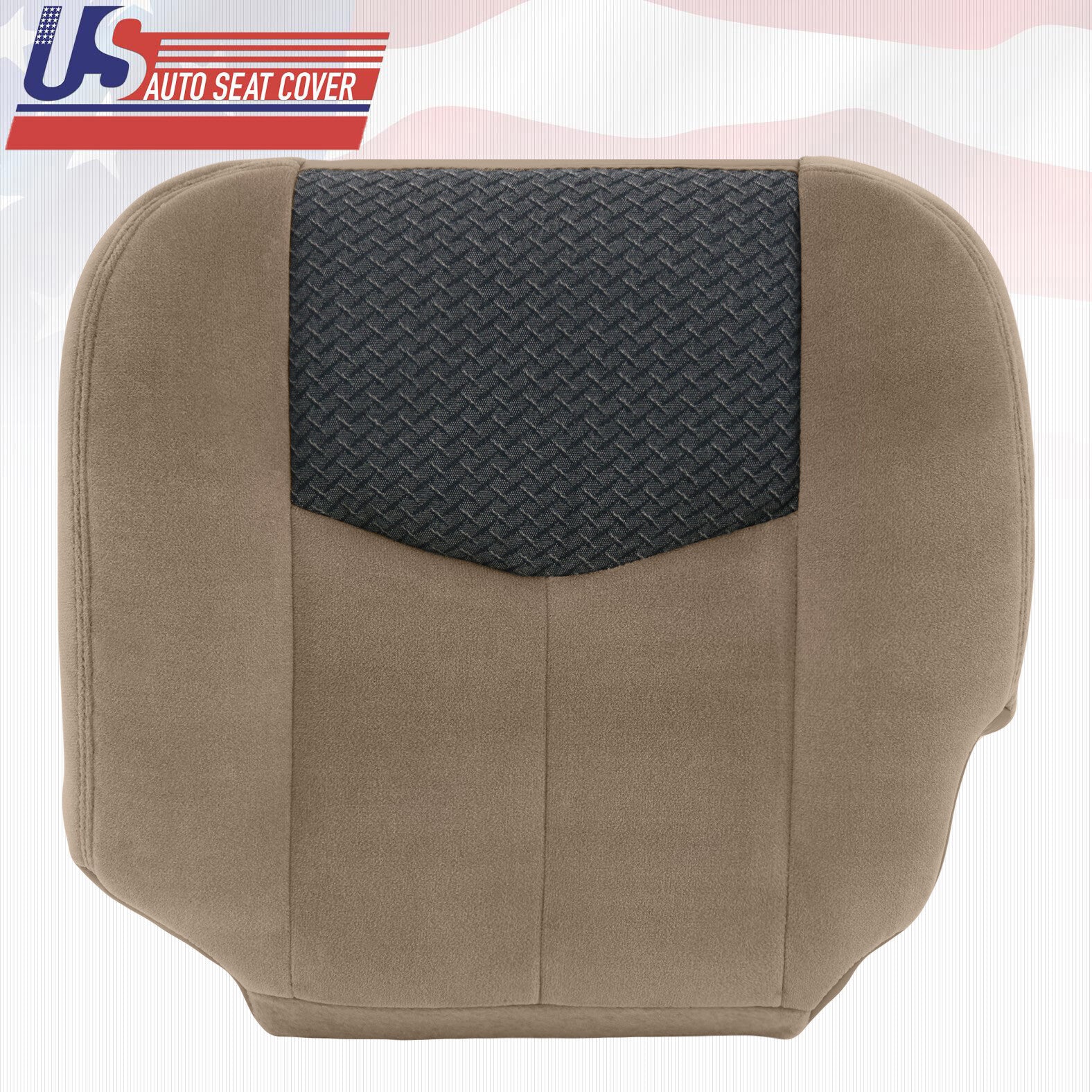 2003 2004 Fits Chevy Avalanche 2500 Passenger Bottom Cloth Seat Cover Tan