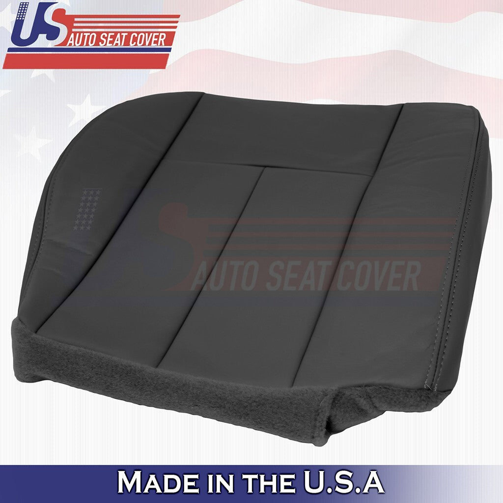 2005 2006 2007 2008 2009 For GMC Envoy PASSENGER Bottom Leather Seat Cover Black