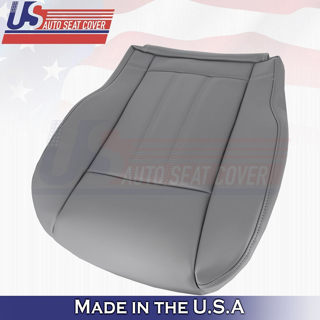 2008-2016 For Chrysler Town Country Driver Passenger Bottom Leather Cover Dark