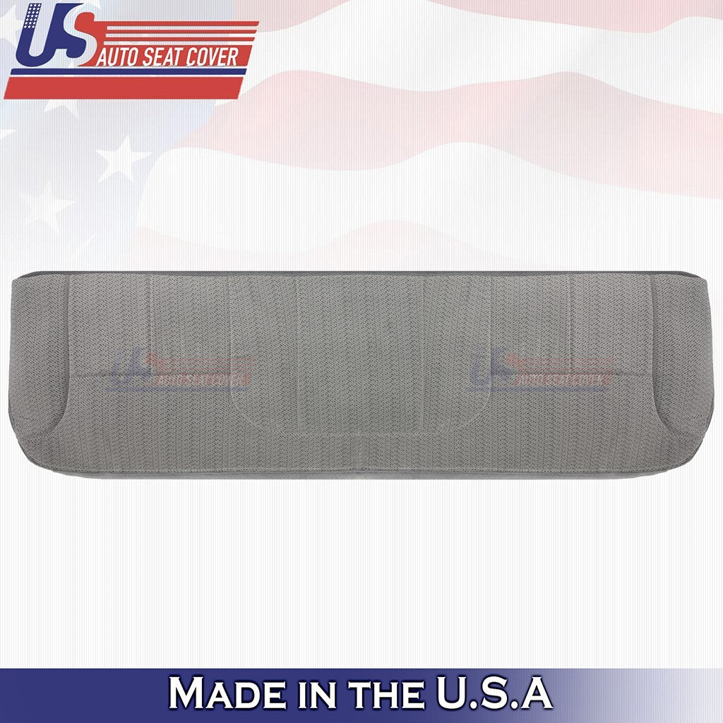 1995 to 2000 For Chevy Silverado 2500 3500 Rear Bench Bottom Cloth Cover Gray