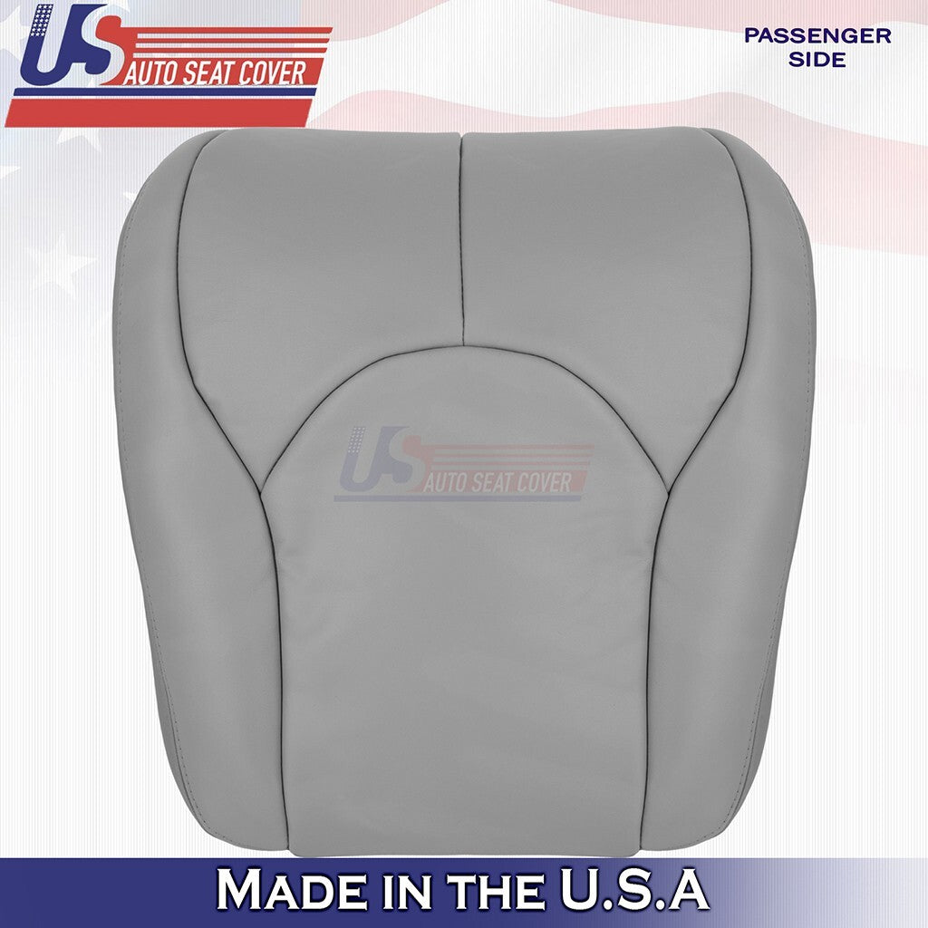 1996 to 2002 For Mercedes Benz SL600 Front Set Tops &Bottoms Leather Cover Gray