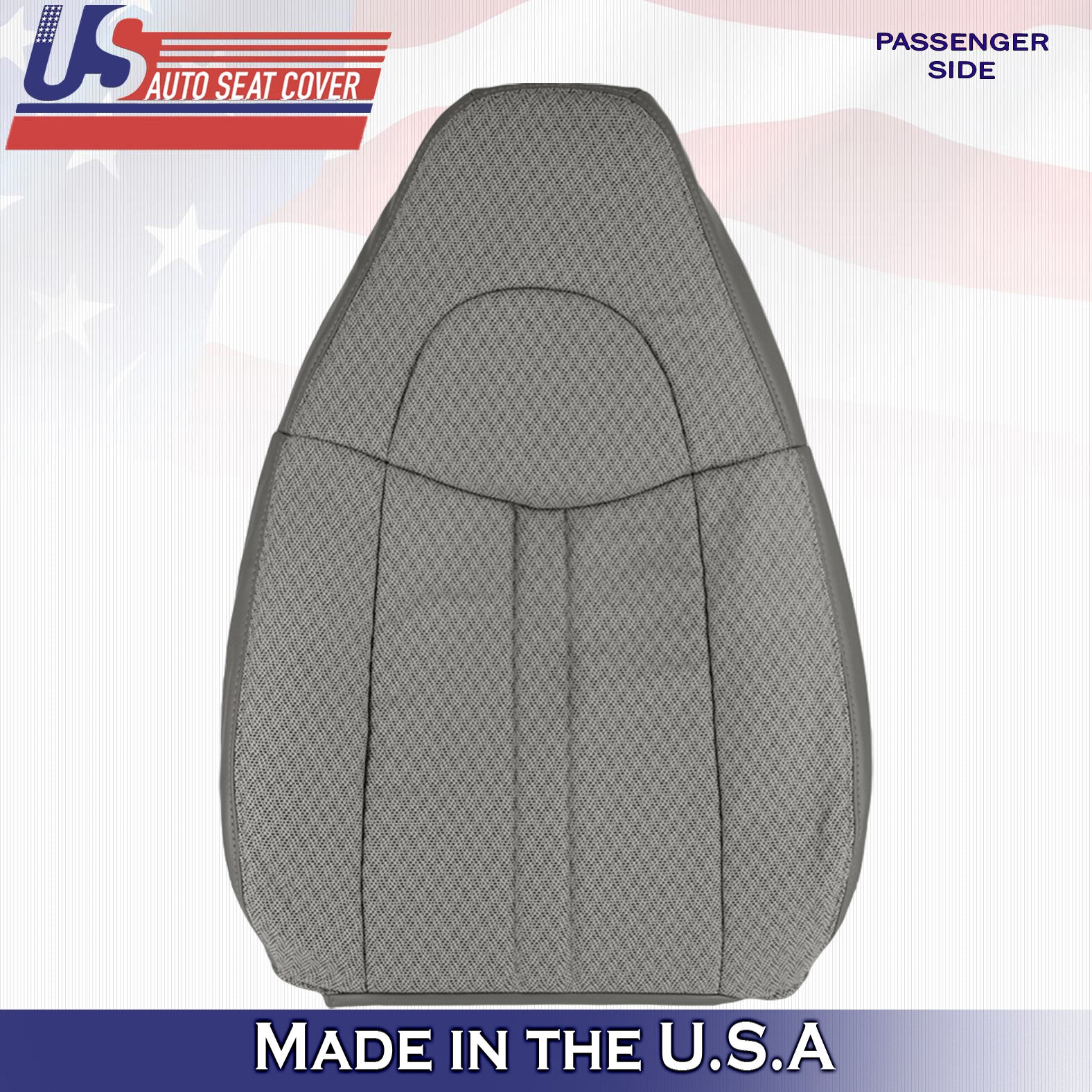 2003 2004 For Chevy Express 1500 2500 Passenger Top & bottom Cloth Covers Gray