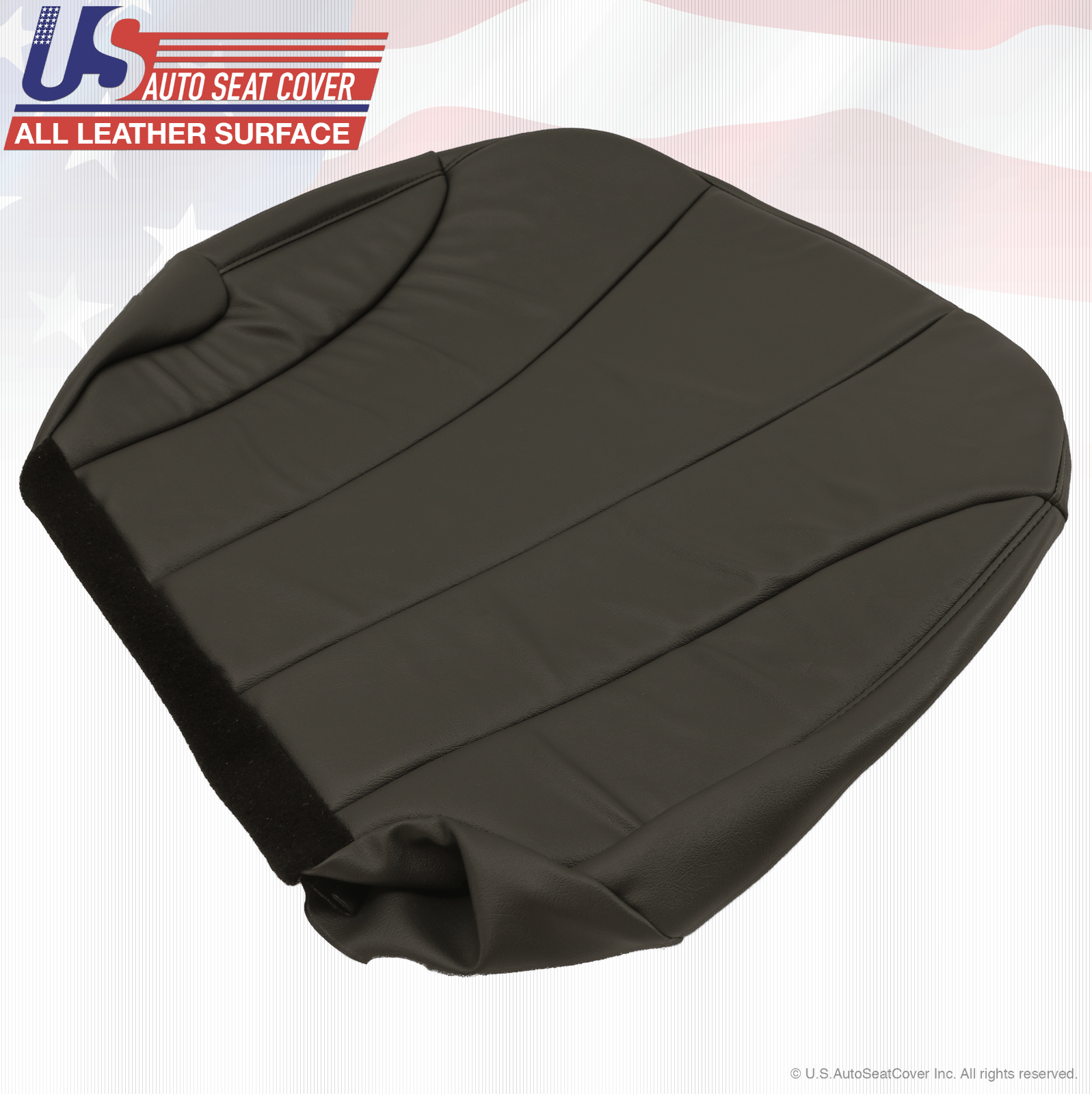 1999 GMC Sierra 1500 2500 Work Truck Driver Bottom Vinyl Seat Cover Dark Gray