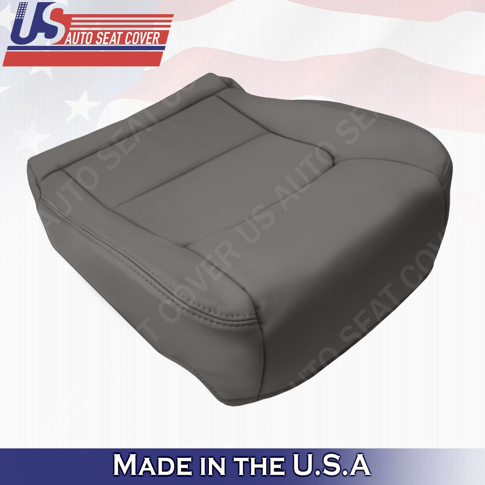 Fits Lexus 1998 to 2007 LX470 Safari Roof Rack Driver Bottom Leather Cover Gray