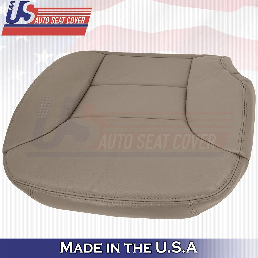1995 to 1999 For GMC Suburban 2nd Row Driver&Passenger Bottoms Leather Cover Tan