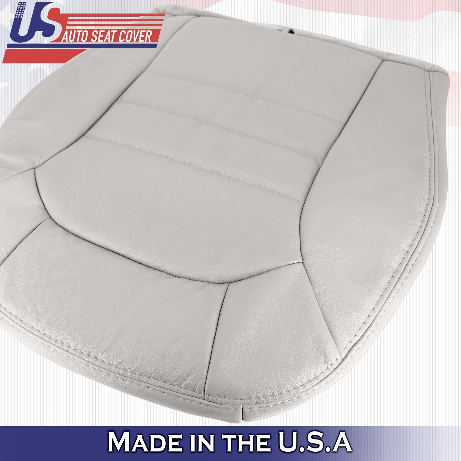 2002 2003 2004 Fits Jeep Liberty Passenger Bottom Leather Cover Light Taupe