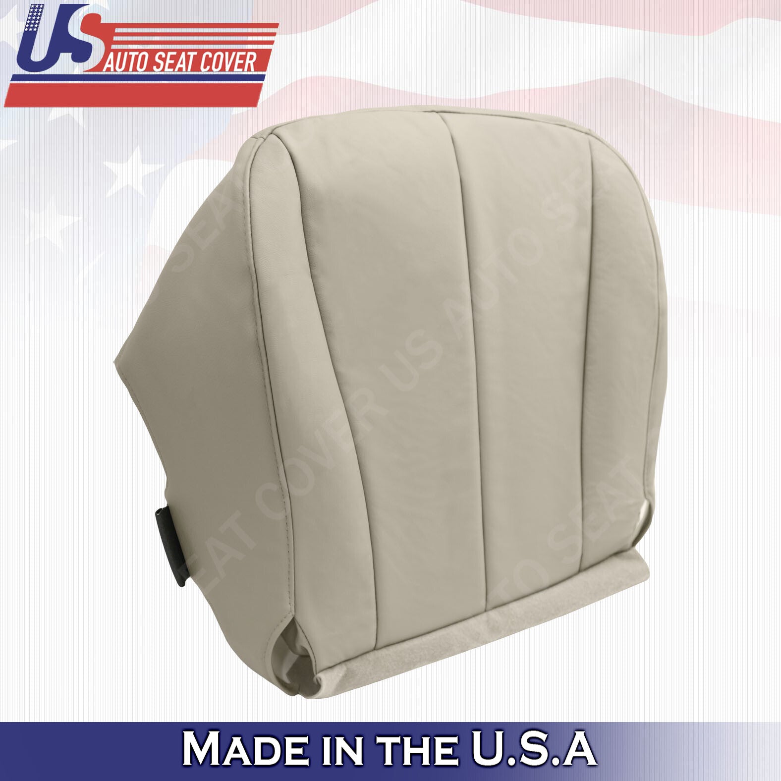 2007 - 2011 For Toyota Camry Passenger Side Bottom Leatherette Seat Cover in Tan