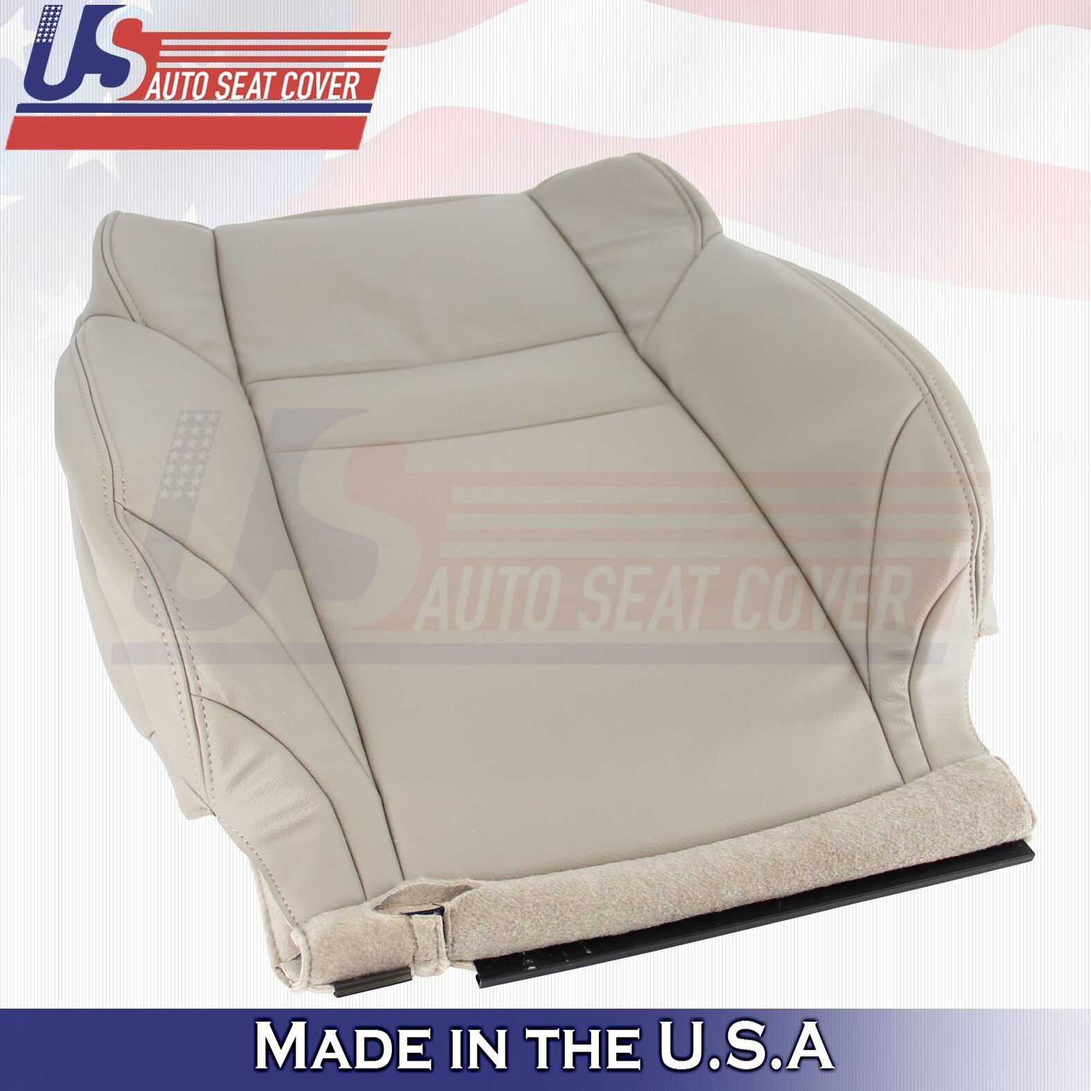 2012 to 2016 FOR Honda CR-V Driver Bottom & Top Leather Seat Cover Tan