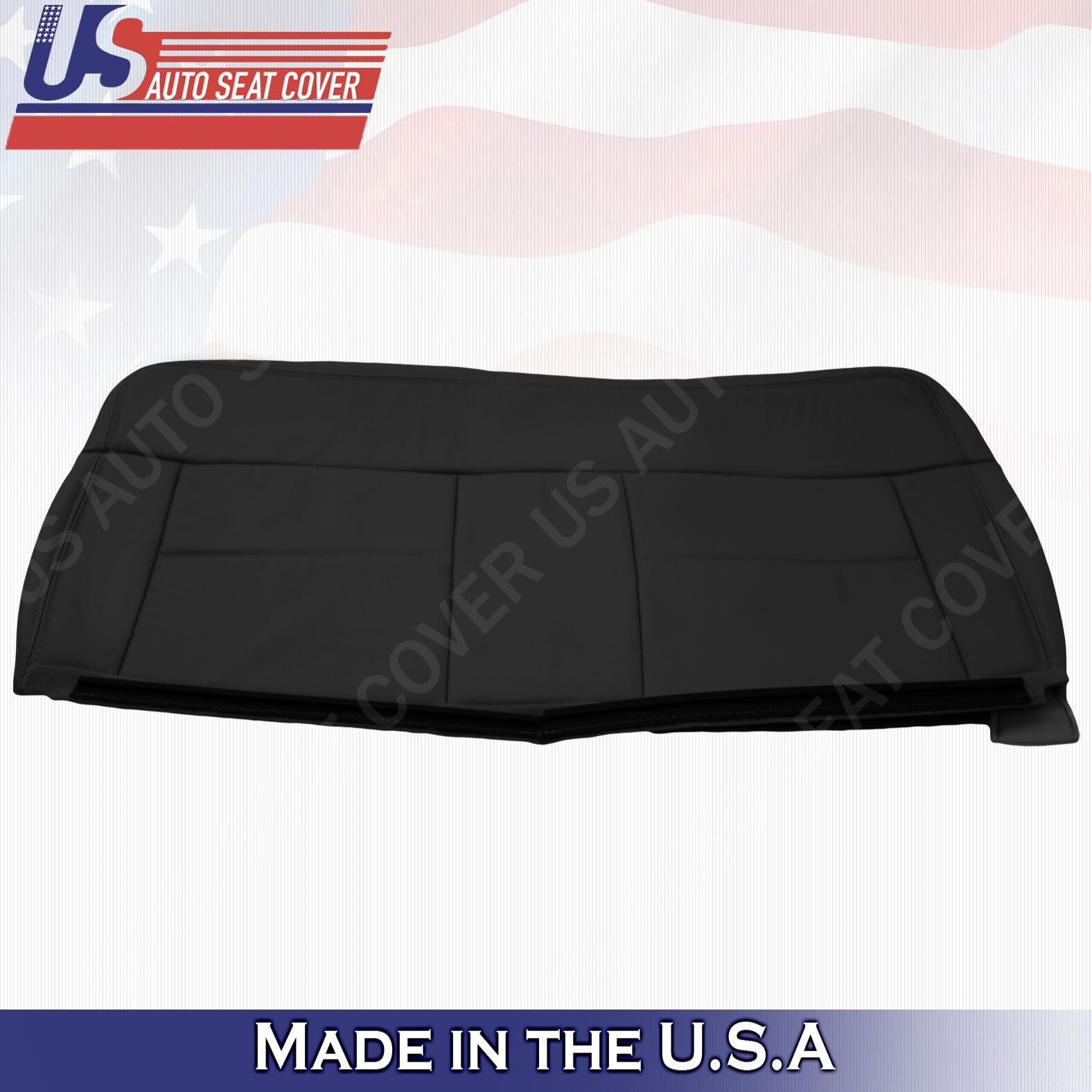 2004 2005 2006 2007 2008 Ford F150 Rear DRIVER Bottom Black Leather Seat Cover