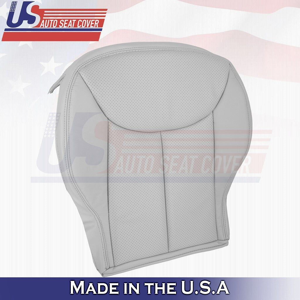 2003 2004 2005 For Mercedes Benz SL500 Driver Bottom Perf Leather Cover Gray