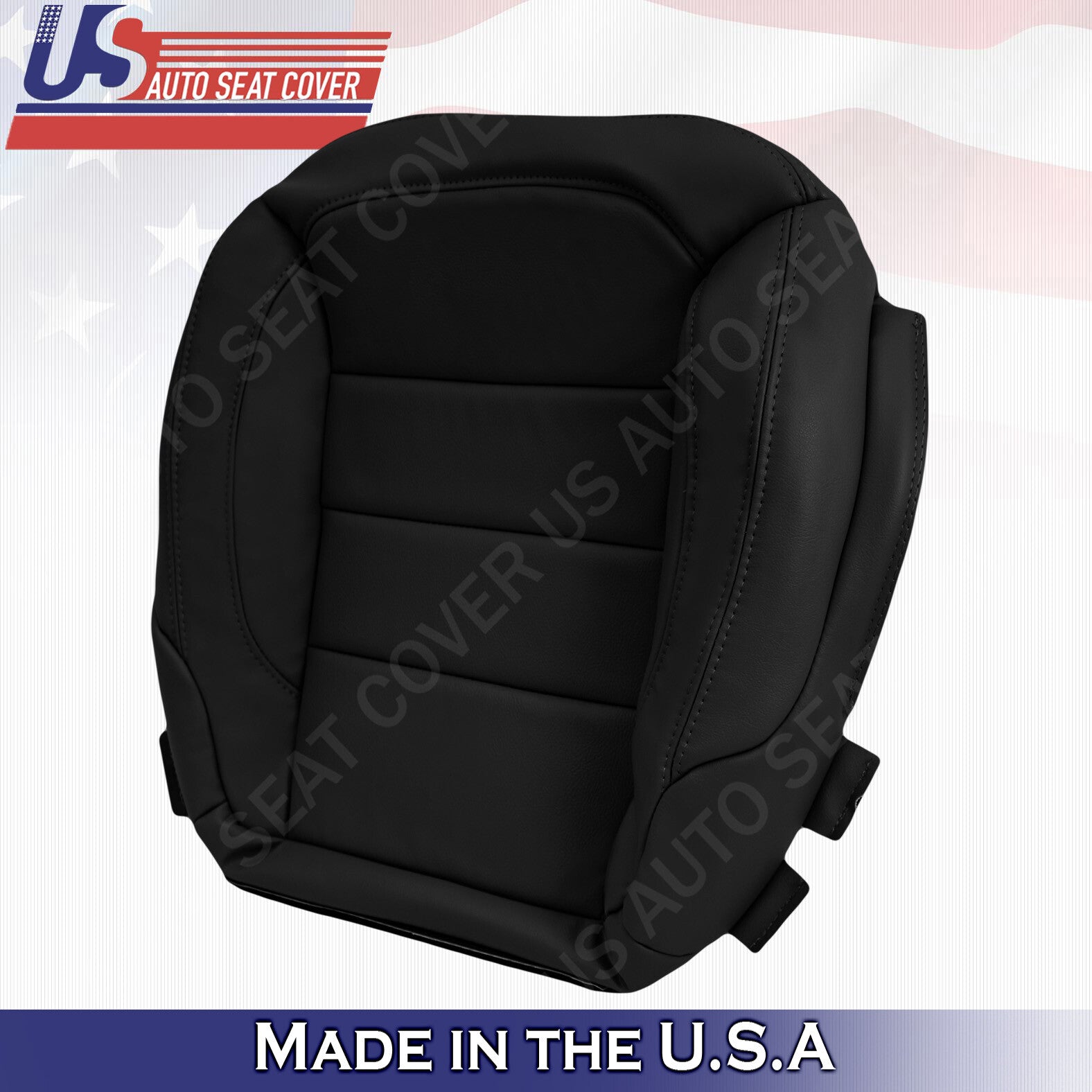 Driver Bottom Seat Cover Black For 2012 2013 2014 2015 Mercedes Benz ML350 ML400