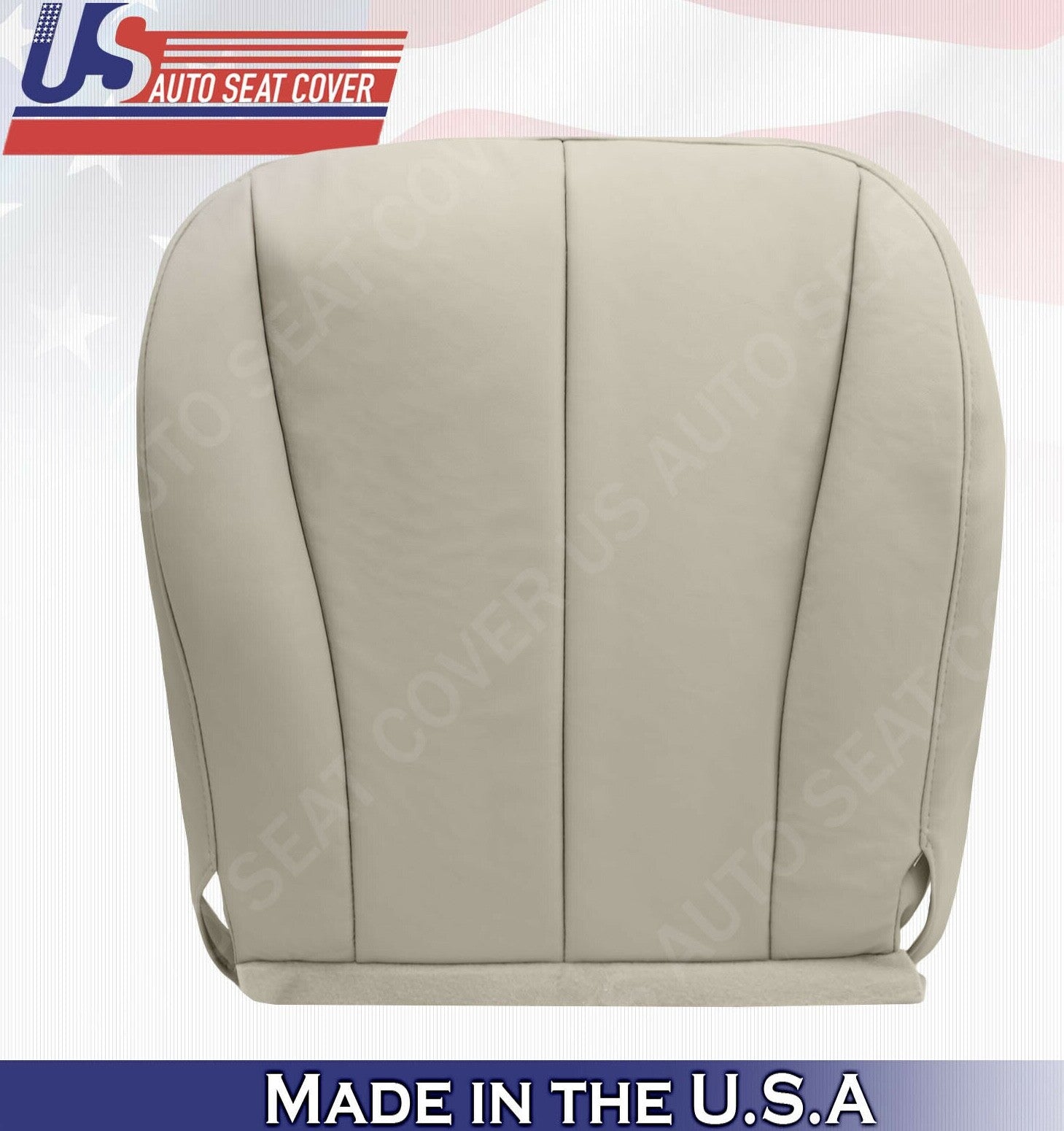 2007 - 2011 For Toyota Camry Passenger Side Bottom Leatherette Seat Cover in Tan