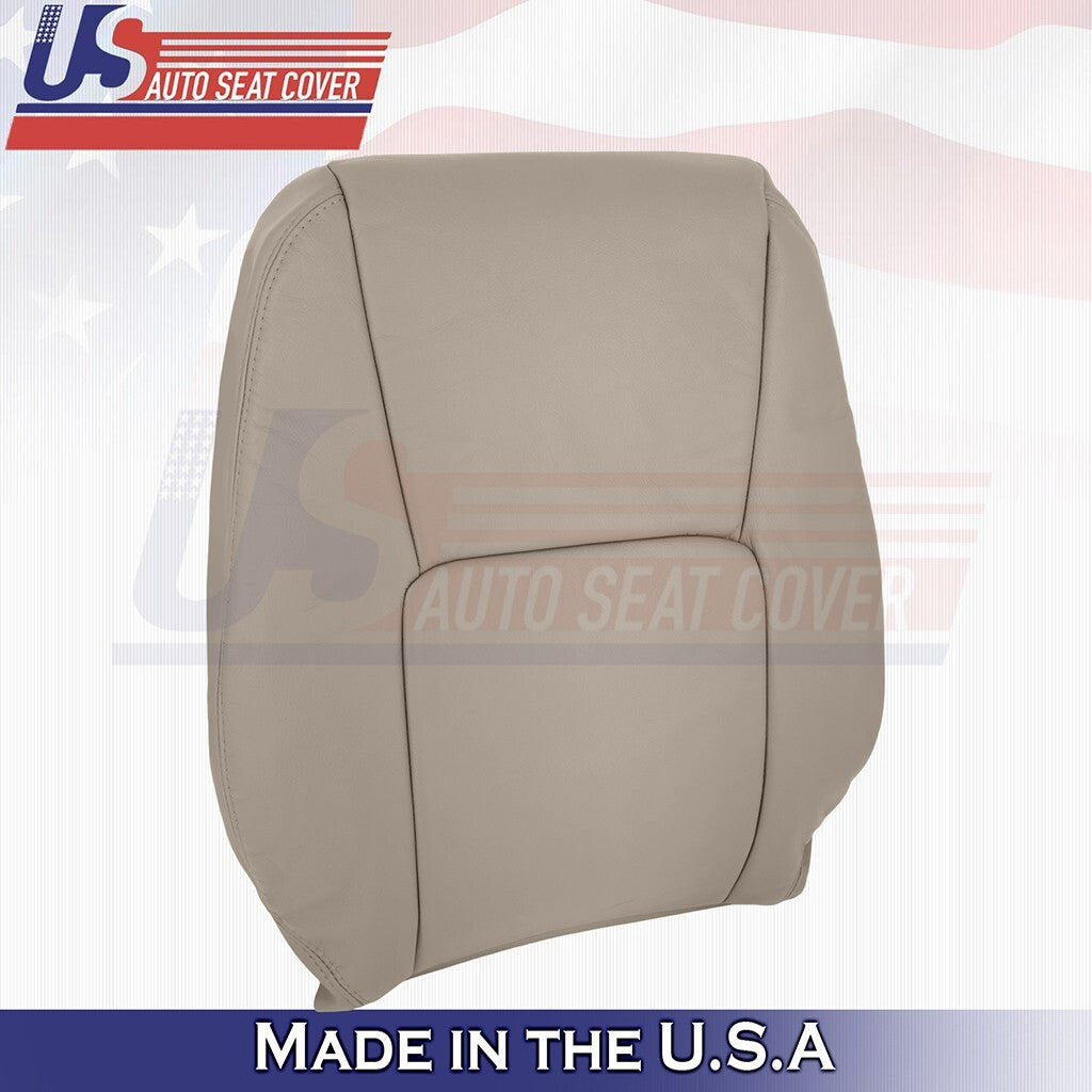2002 - 2006 Fits Toyota Camry Passenger Bottom & Top Leather Seat Cover Tan