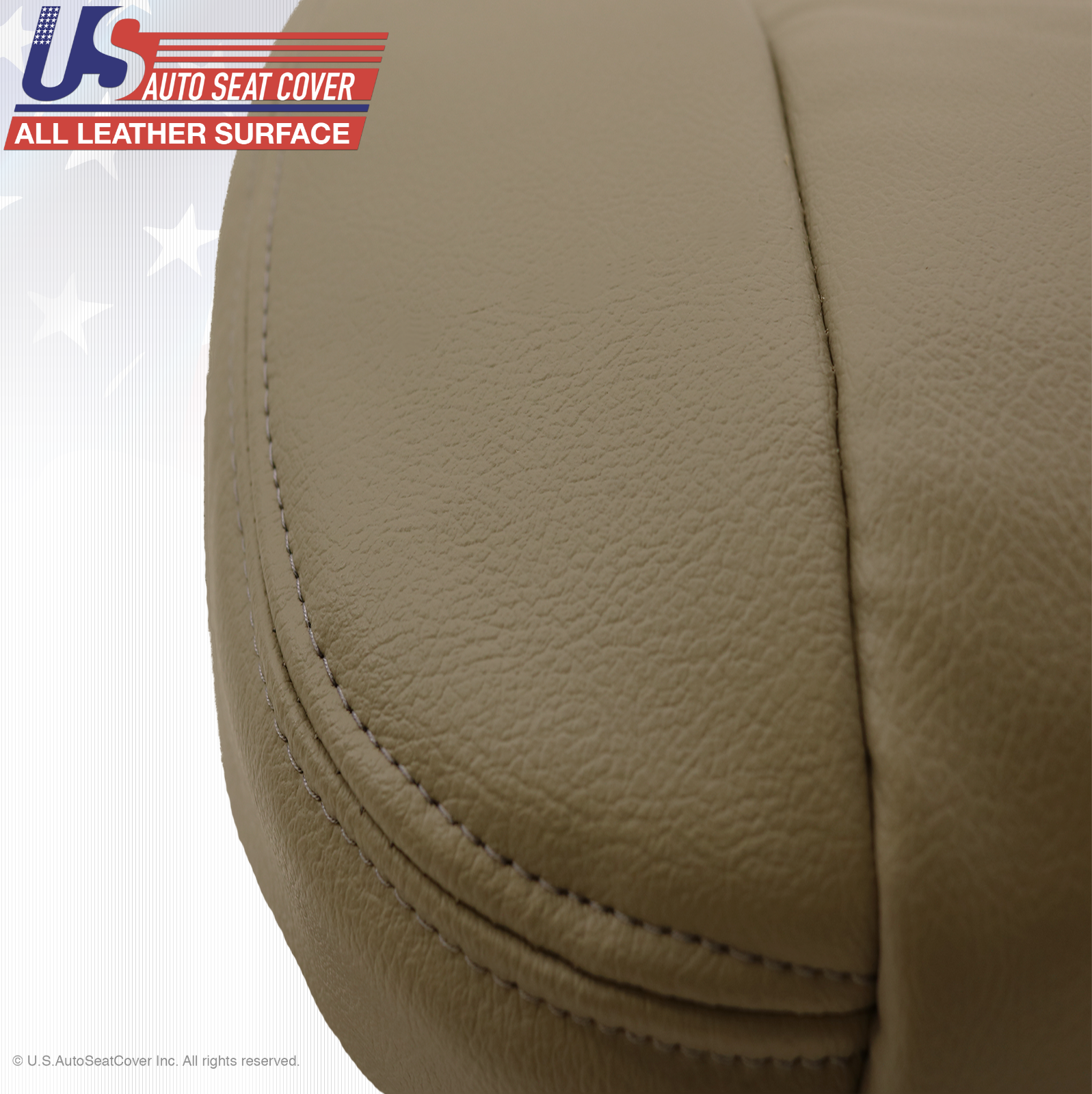 Passenger Replacement Bottom Leather Seat CoverTan For 2006 2007 Toyota Sequoia