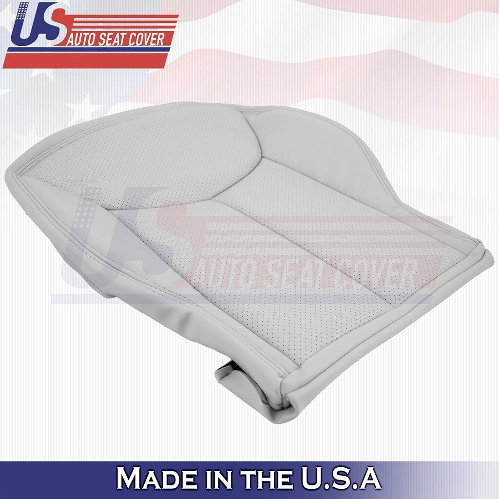 2003 2004 2005 For Mercedes Benz SL500 Driver Bottom Perf Leather Cover Gray
