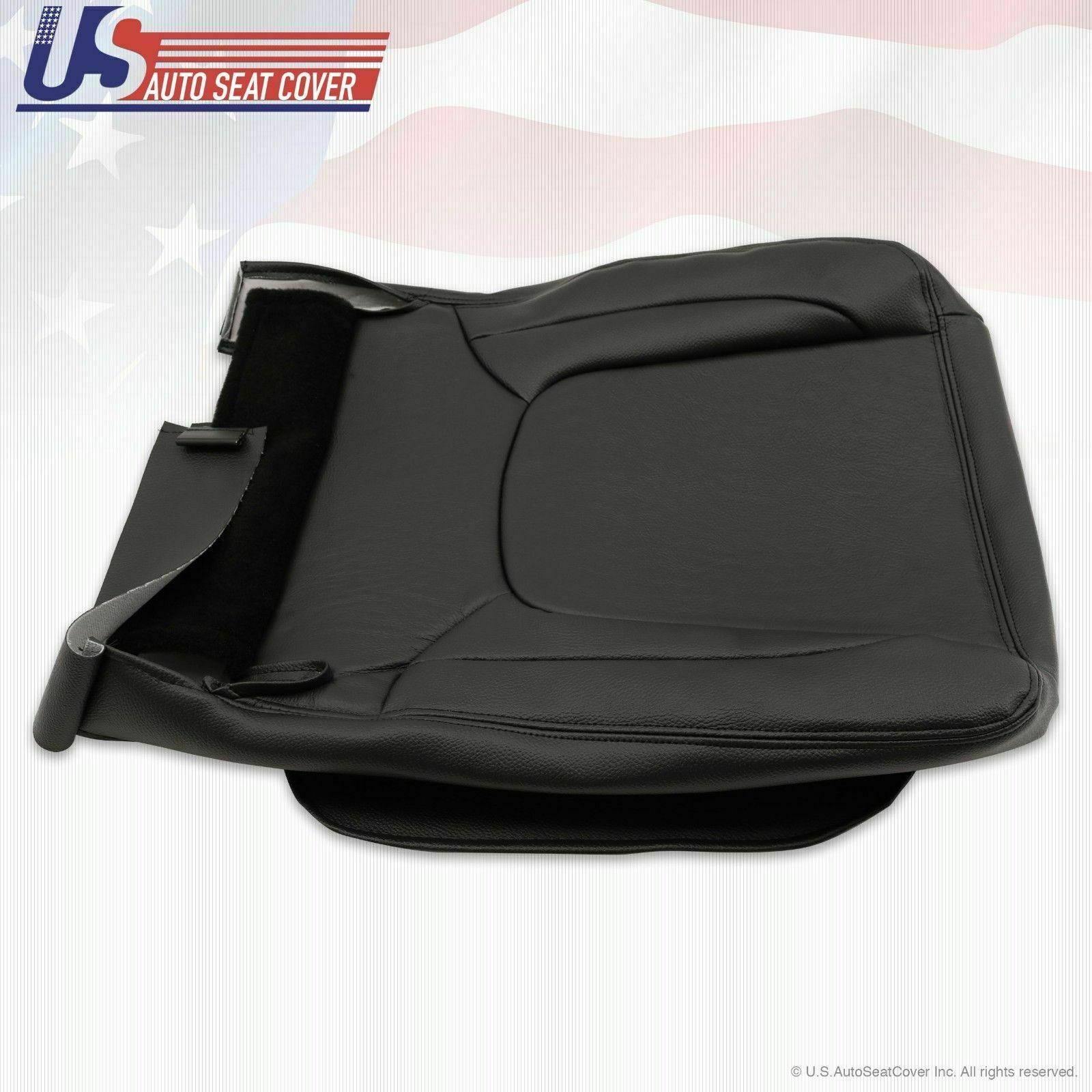 2004 2005 For Dodge Ram 3500 Laramie Passenger Bottom Leather Cover Dark Gray