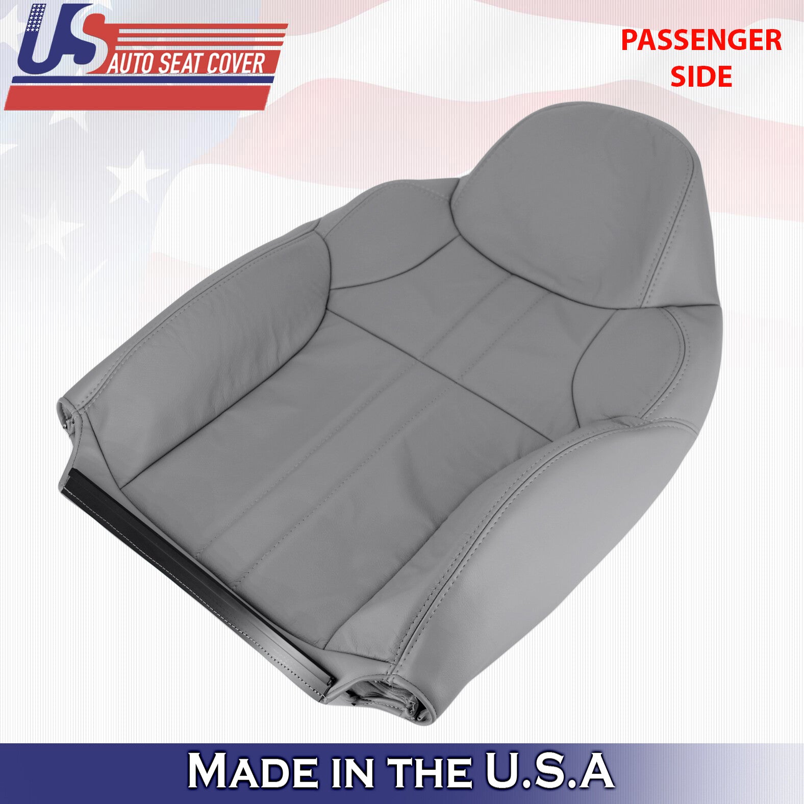 2000 For Ford Excursion Limited XLT Passenger Top & Bottom Leather Covers Gray