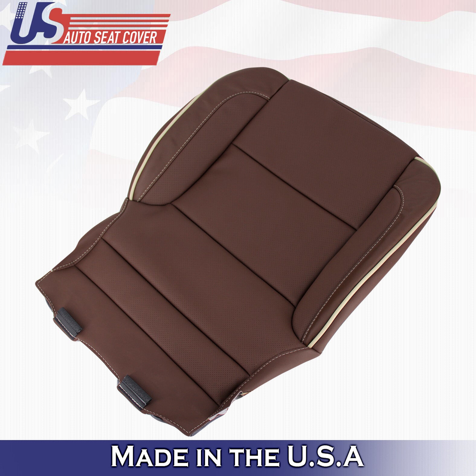 2014 to 2019 For Chevy Silverado High Country Passenger Bottom Leather Cover