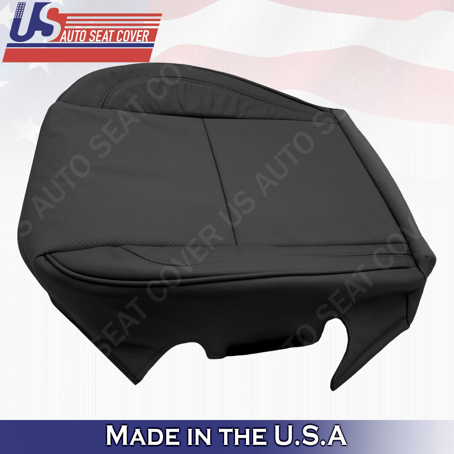 Fits For 1998-2005 Lexus GS300 GS400 GS430 Bottom Perforated Leather Cover Black