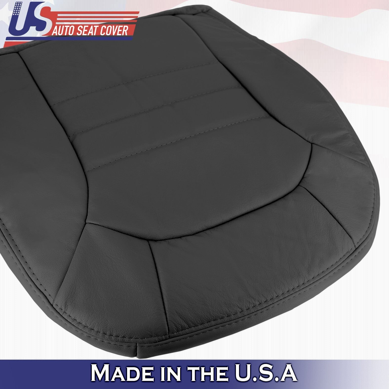 2002 2003 2004 Fits Jeep Liberty Driver Bottom Leather Seat Cover Dark Gray