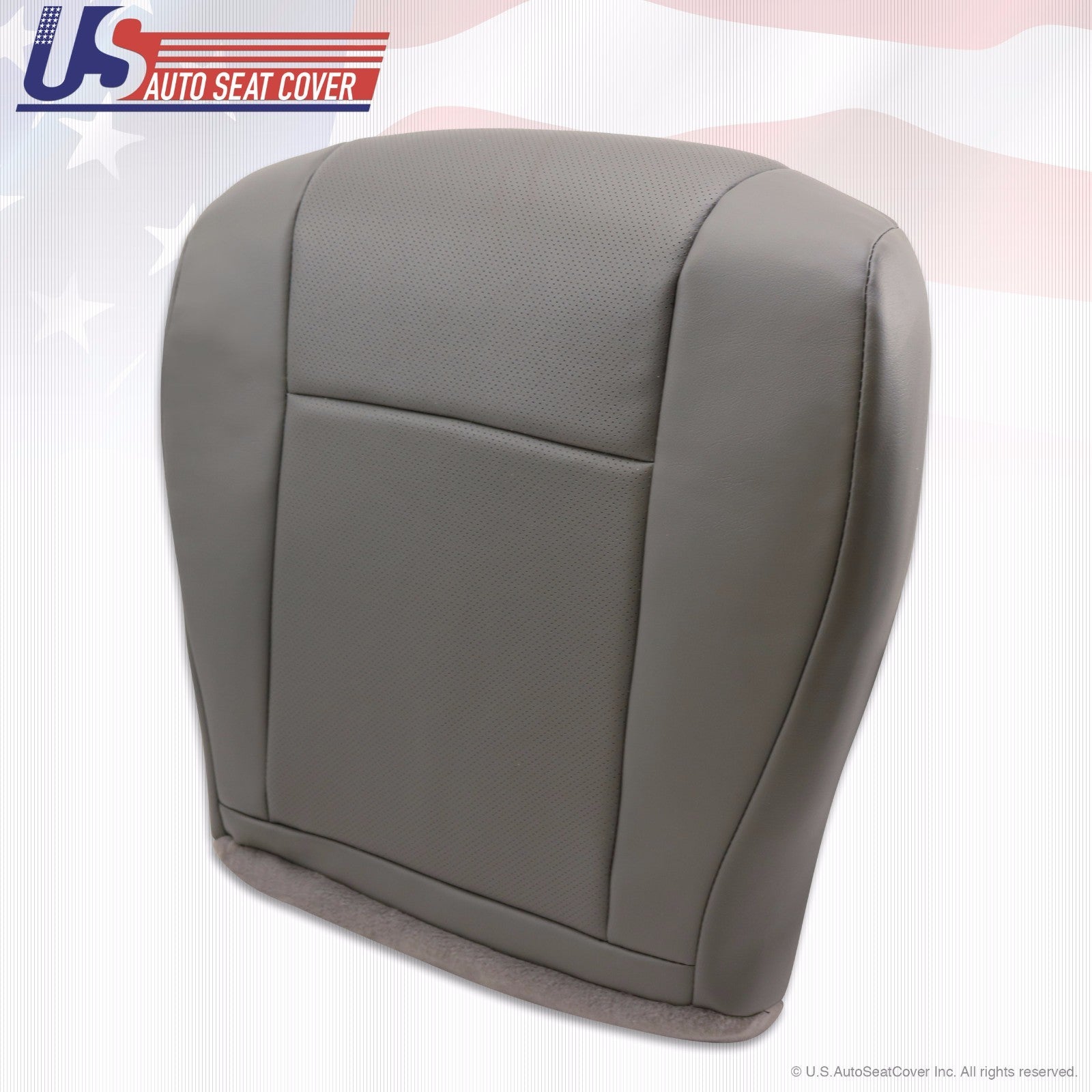 2013 2014 Ford E150 E250 Van Driver-Passenger Bottom Perforated Vinyl Cover Gray
