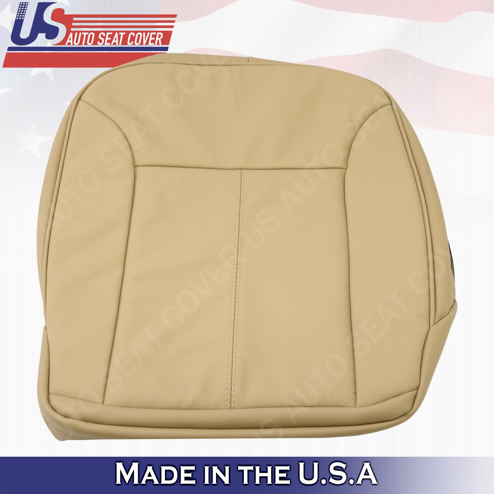For 2010 2011 2012 Fit Mercedes Benz GL320 GL350 Driver Bottom Leather Cover Tan