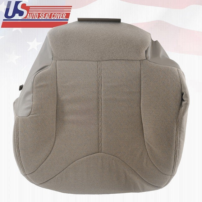 2000 - 2002 GMC Yukon SLE SLT - DRIVER BOTTOM FABRIC REPLACEMENT SEAT COVER TAN