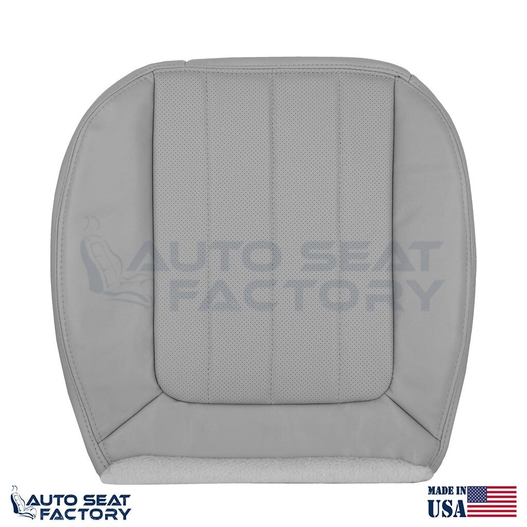 2003 Fits Lincoln LS LEFT & RIGHT Bottom Med. Ash Leather Seat Cover, Perf.