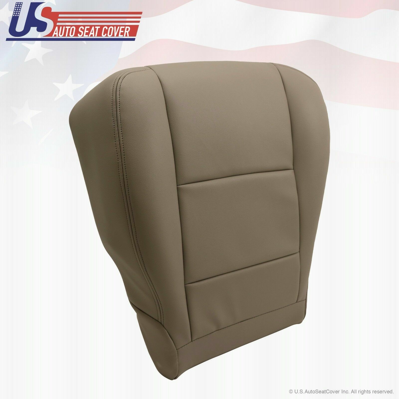 Fits 2001-2004 TOYOTA SEQUOIA Driver Passenger Bottom All Synthetic Leather Seat