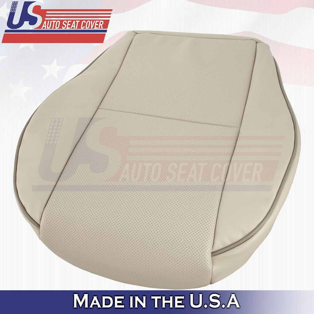 2001 to 2005 For Lexus IS300 Driver Top & Bottom Perf Leather Seat Covers Tan