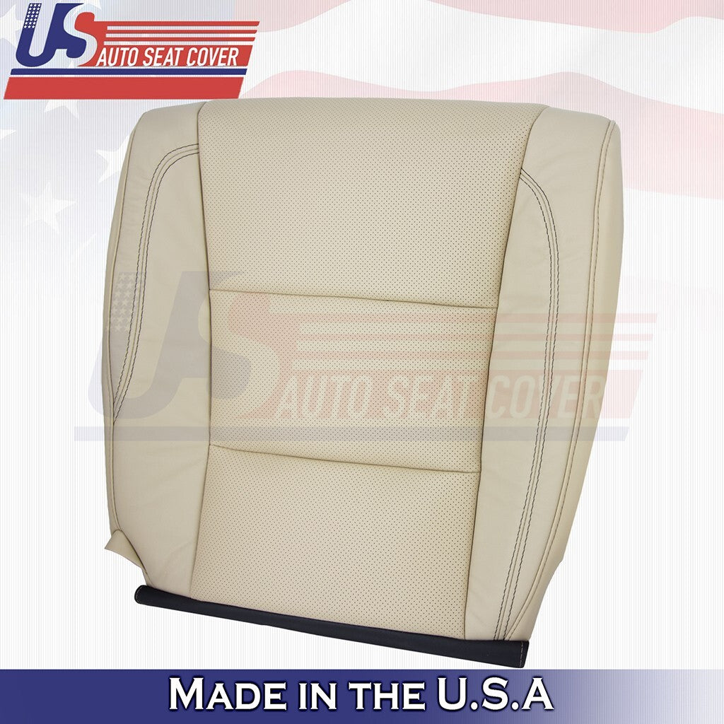 2013 to 2018 Fits Toyota Avalon Driver & Passenger Bottom Leather Seat Cover Tan